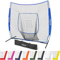 GoSportsGoSports Team Tone 7' x 7' Baseball & Softball Practice Hitting & Pitching Nets in Team Colors