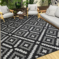 Outdoor Rug 5x8 ft Waterproof, Reversible Outdoor Plastic Straw Rug for Patios Clearance, Outdoor Area Rug Carpet RV Mat for Camping Backyard Deck Porch