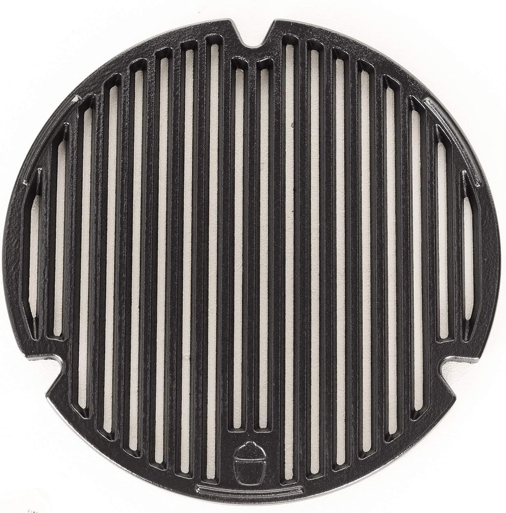 Kamado Joe KJ13RH 13.5 inch Portable Charcoal Grill, Blaze Red - Includes KJ15080420 Grill Cover, Black & Cast Iron Sear Plate (KJ15090620) for Classic Joe and Joe Jr Grills