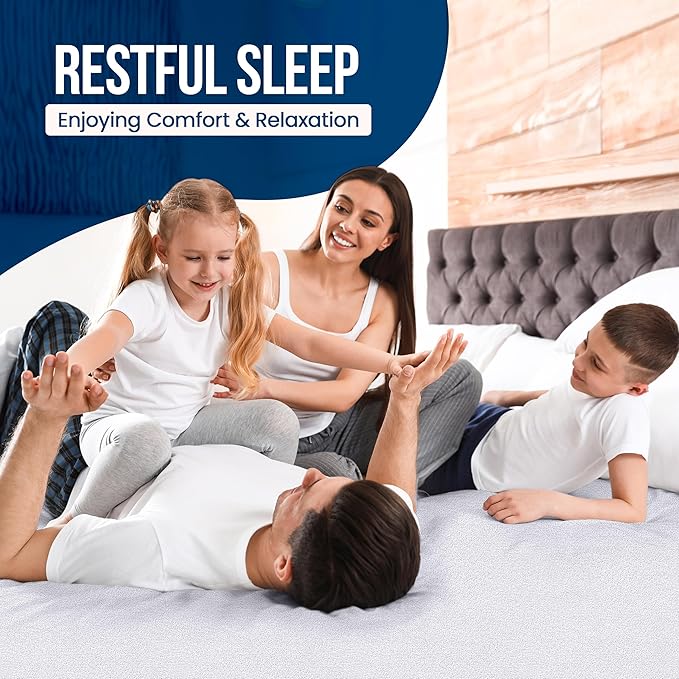 Utopia Bedding Waterproof Mattress Protector Queen Size 2 Pack, 200 GSM Breathable Terry Mattress Cover, Fitted Style with Stretchable Pockets (White)