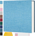 Zesthouse Photo Album Self Adhesive Pages, 60 Pages Magnetic Scrapbook Albums with Sticky Page,Photos Album Holds 8x10 & 5X7 & 4x6 & 6x8 & 3x5, Large Picture Book Ideal for Family,Wedding,Baby