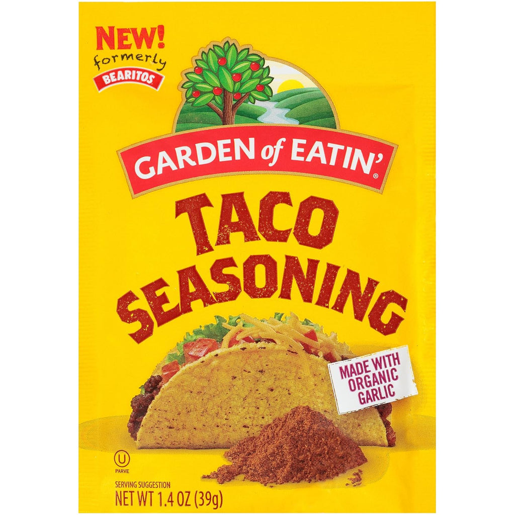Garden of Eatin' Taco Seasoning Mix, 1.4 oz, Pack of 12