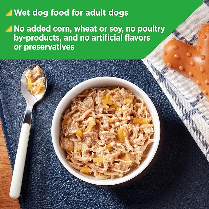 Nature's Recipe Grain Free Wet Dog Food, Chicken & Duck Recipe, 2.75 Ounce Cup (Pack of 12)
