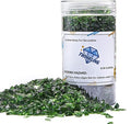 TWINKLING High Luster Fire Glass Gravel Stone Glitter,Broken Glass,Fire Gems Chips,Crushed Glass for Fire Pit Crafts Resin Art Aquarium Garden Decoration,3-6mm,1-Pound Jar (Dark Green)