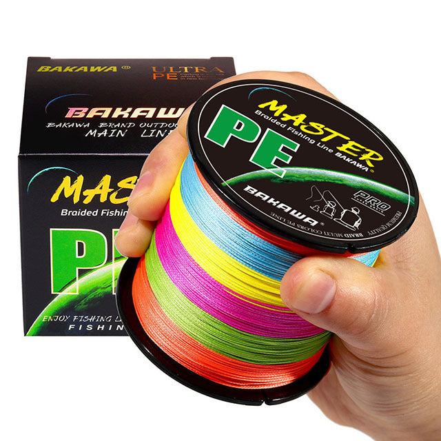 PE4 Braided 300m Fishing Line For Lure Casting And Long-distance Casting