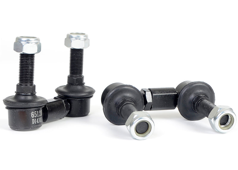 Whiteline Sway Bar Link Kit Heavy Duty Adj Steel Ball Nissan GT-R 2009-2011