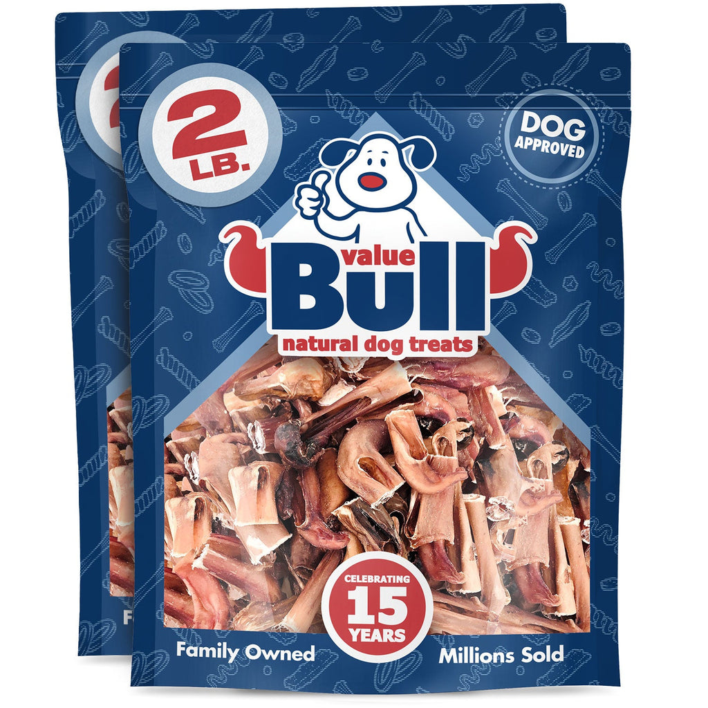 ValueBull Bully Stick Bits for Small Dogs, 4 Pounds