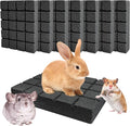 Hamiledyi 8PCS Rabbit Scratching Pads Bunny Lava Grinding Claw Pads Small Animal Foot Pads Hamster Scratch Board Chew Toys for Gerbil Chinchilla Hedgehog Guinea Pig Cage Accessories