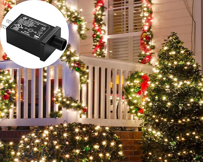 Replacement 12V 1.5A Class 2 Power Supply Adapter for Yard Inflatables