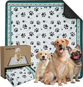 Gardner Pet Washable Dog Pee Pads, 72'' x 72'' Non Slip Dog Mats with Great Urine Absorption, Reusable Puppy Pee Pads for Potty Training - 1 Pack