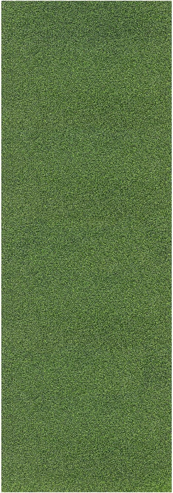 Ottomanson Artificial Turf Golf Hitting Mat 3' x 28' Indoor/Outdoor Waterproof Synthetic Fake Grass for Putting Practice Baseball Football Sports Gym Backyard, Custom Size 2' up to 30'