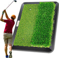 Dual-Turf Portable Golf Training Equipment - Fairway & Rough Turf Golf Mat, Golf Hitting Mat, Golf Practice Mats with Turf for Chipping & Swing Practice - Ideal Golf Practice Mat for Home and Backyard