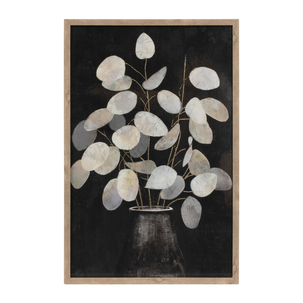 Beige Eucalyptus Print (Set of 2)