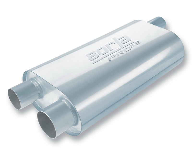 Borla Universal Oval Transverse 2.5in Inlet/Outlet 19in x 10.25in x 5.5in Turbo XL Muffler 40477