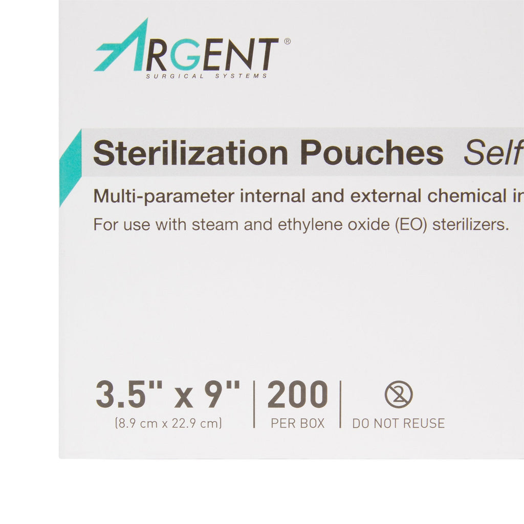 McKesson Argent® Sure-Check® Sterilization Pouch, 3½ x 9 Inch 73-SSP381