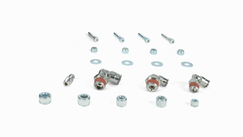 Air Lift 18in FLO Tank w/ Viair 444c Compressor (Incl. Fittings & Tank Mounting Hardware) 27762