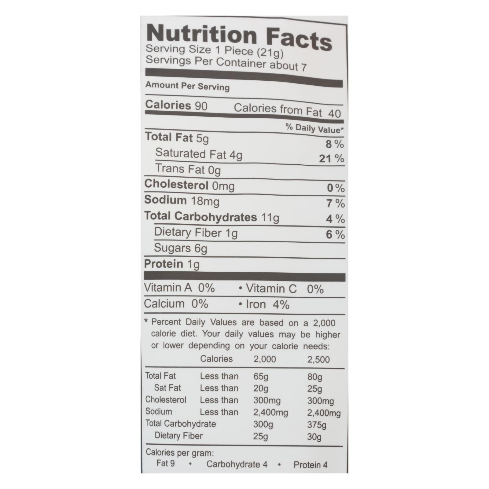 Jennies Macaroon Double Chocolate Pack of 6 - 5.25 Oz