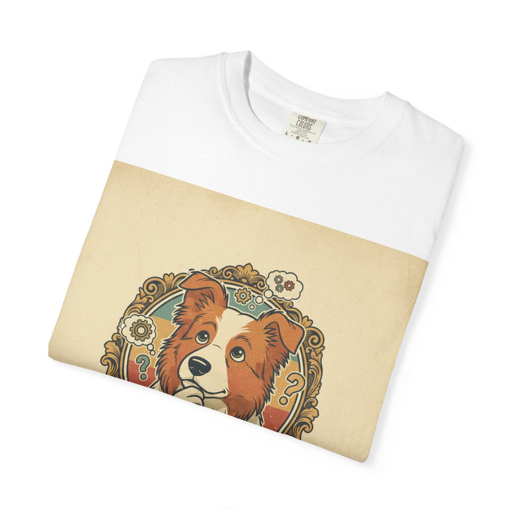 Overthinking Overrated Dog T-Shirt — Funny Dog Graphic Tee