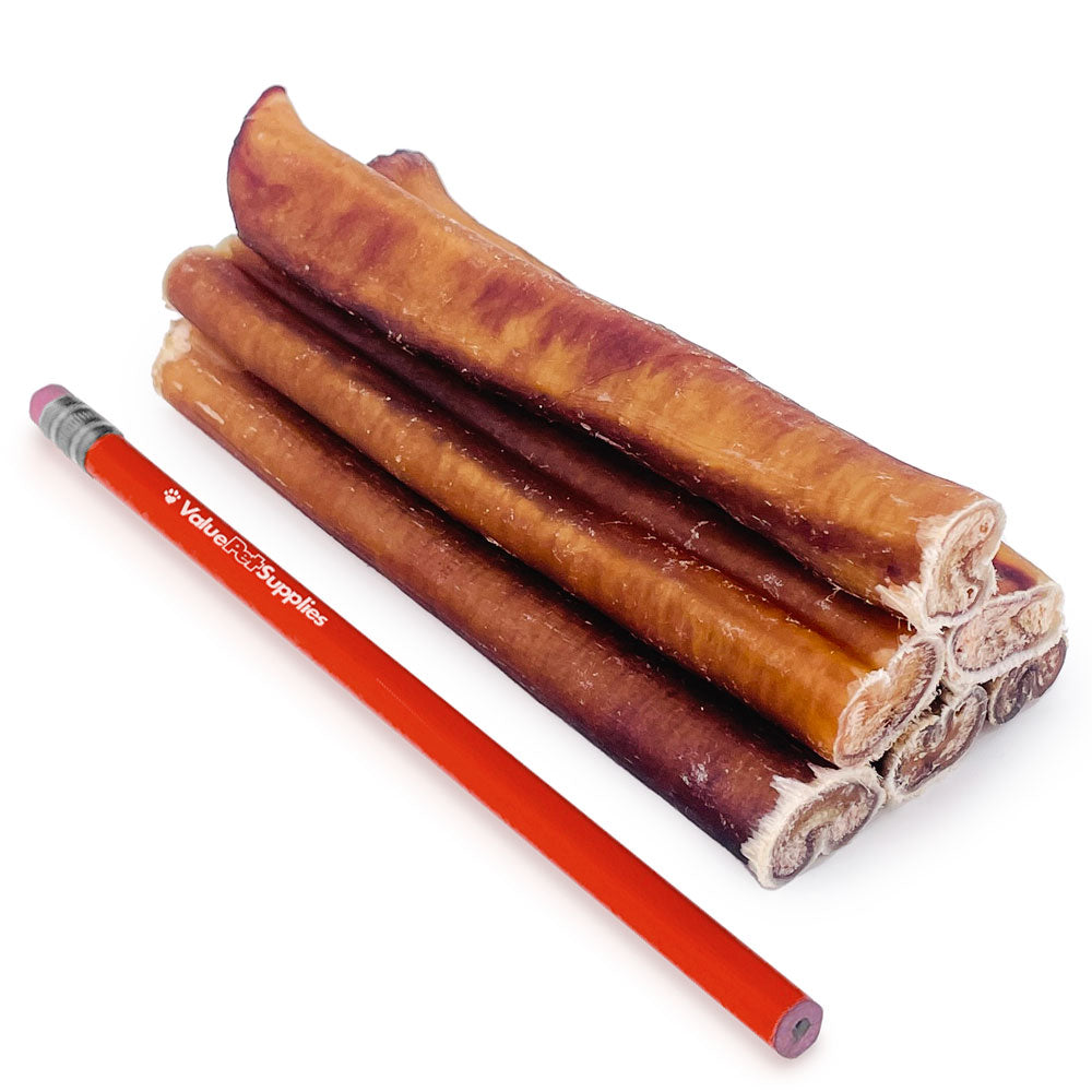 ValueBull USA Bully Sticks for Large Dogs, Jumbo 6 Inch, 10 Count