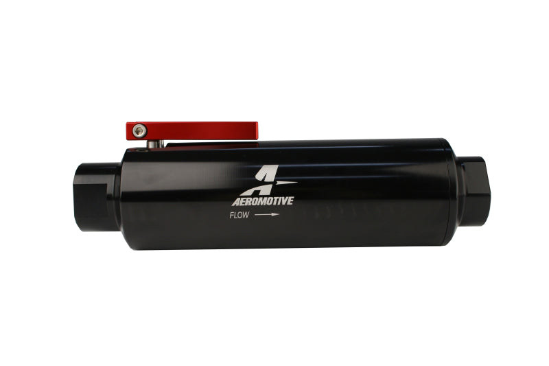 Aeromotive ORB-12 Shutoff Valve Fuel Filter
