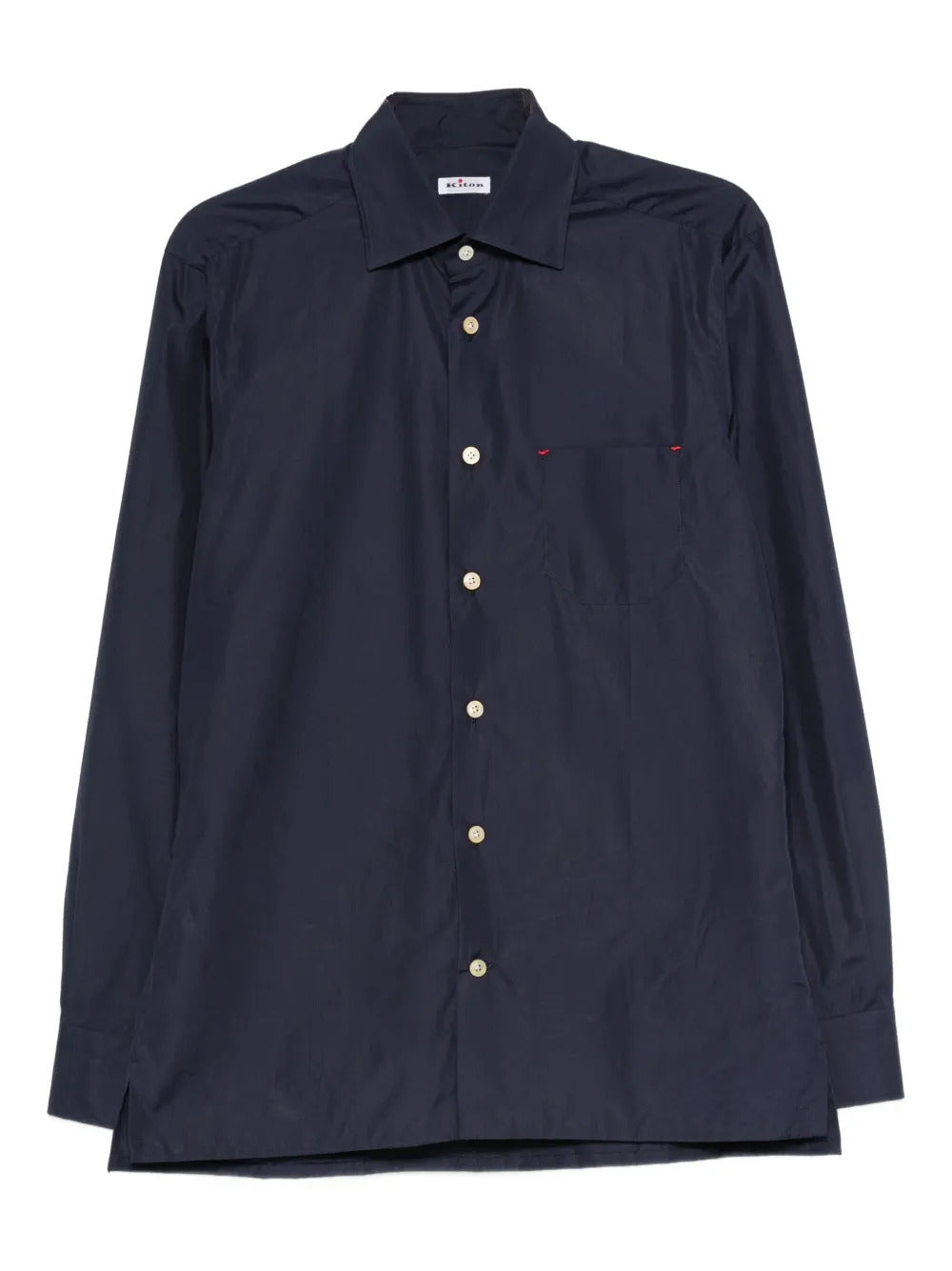 Kiton Men Buttoned Pocket Shirt