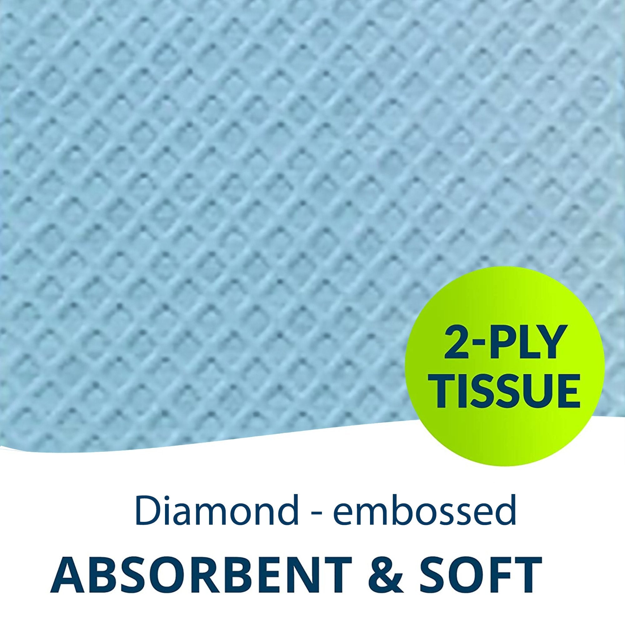 Tidi® Blue Procedure Towel, 13 x 18 Inch 9810867