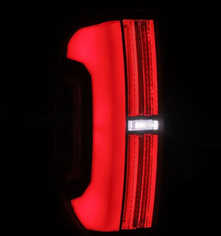 AlphaRex 14-21 Toyota Tundra Nova-Series LED Tail Lights - Black Red 672052 *Discontinued