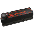Ford 351C Aluminum Valve Cover Set - Black Finish FRDM6582-Z351B