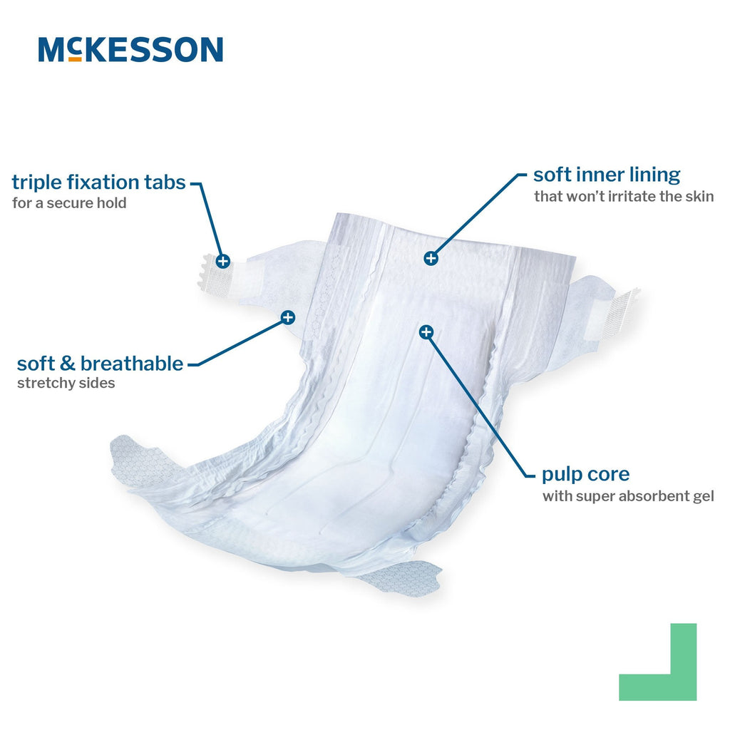McKesson Baby Diapers, Size 2 BD-SZ2