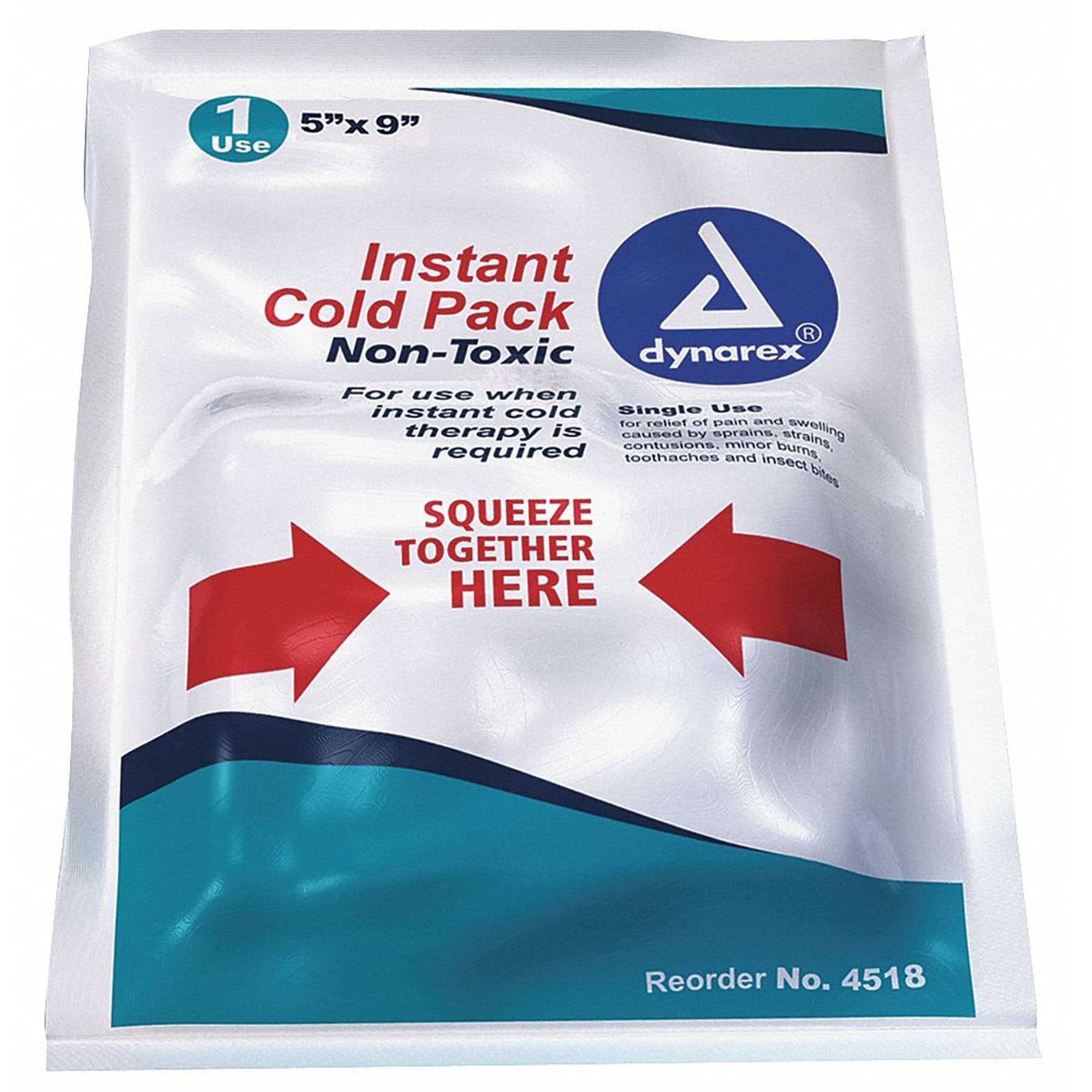 dynarex® Instant Cold Pack, 5 x 9 Inch 4518