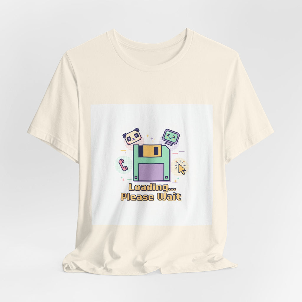 Loading Please Wait pixel art Tee | Old Internet Aesthetic, 90s web nostalgia