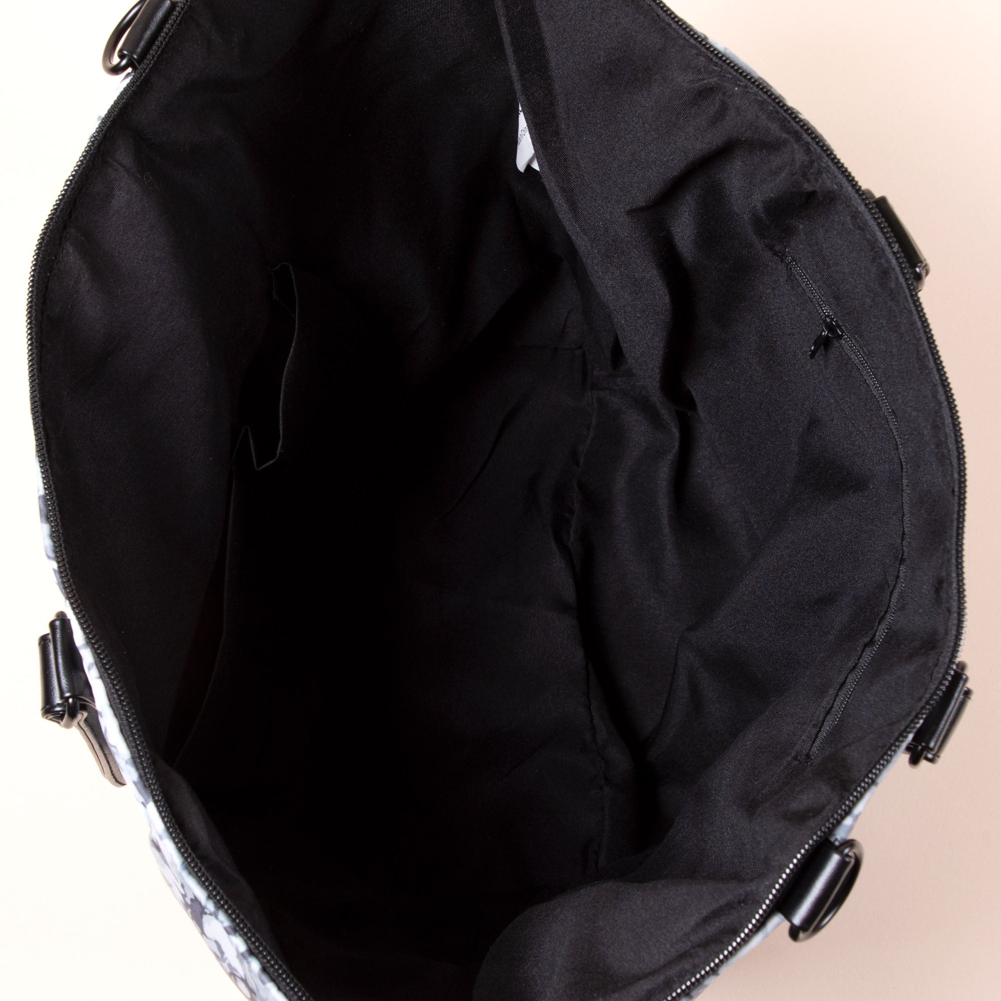 GreaterGood Paw Print Shoulder Tote Bag with Faux Leather Handles