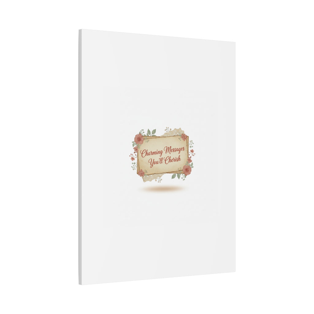 Love Letter Collage Canvas, Vintage Letter Art, Wax Seal Romance Print