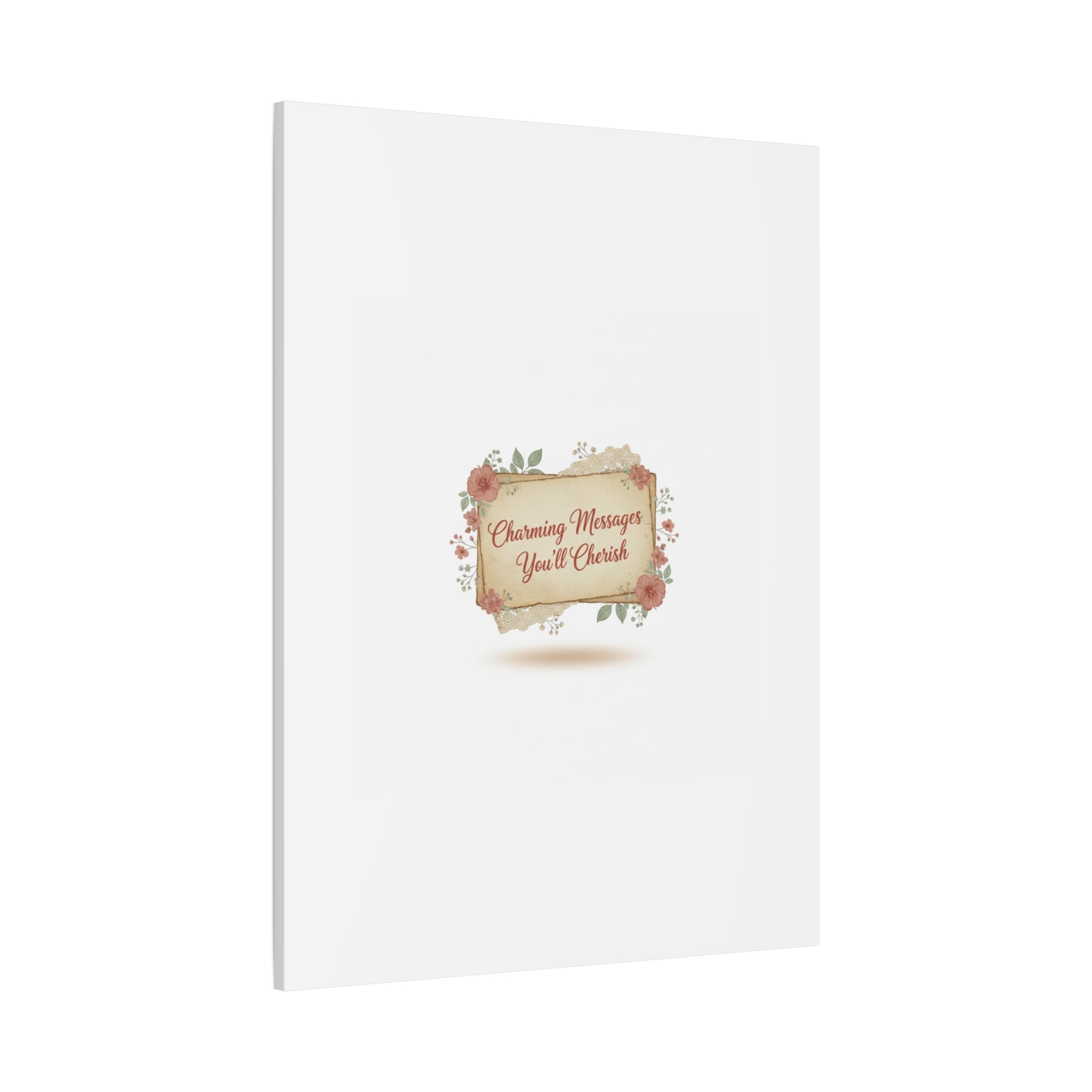Love Letter Collage Canvas, Vintage Letter Art, Wax Seal Romance Print