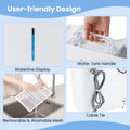 94.5 Pints Dehumidifier with 24H Timer and LED Display-White