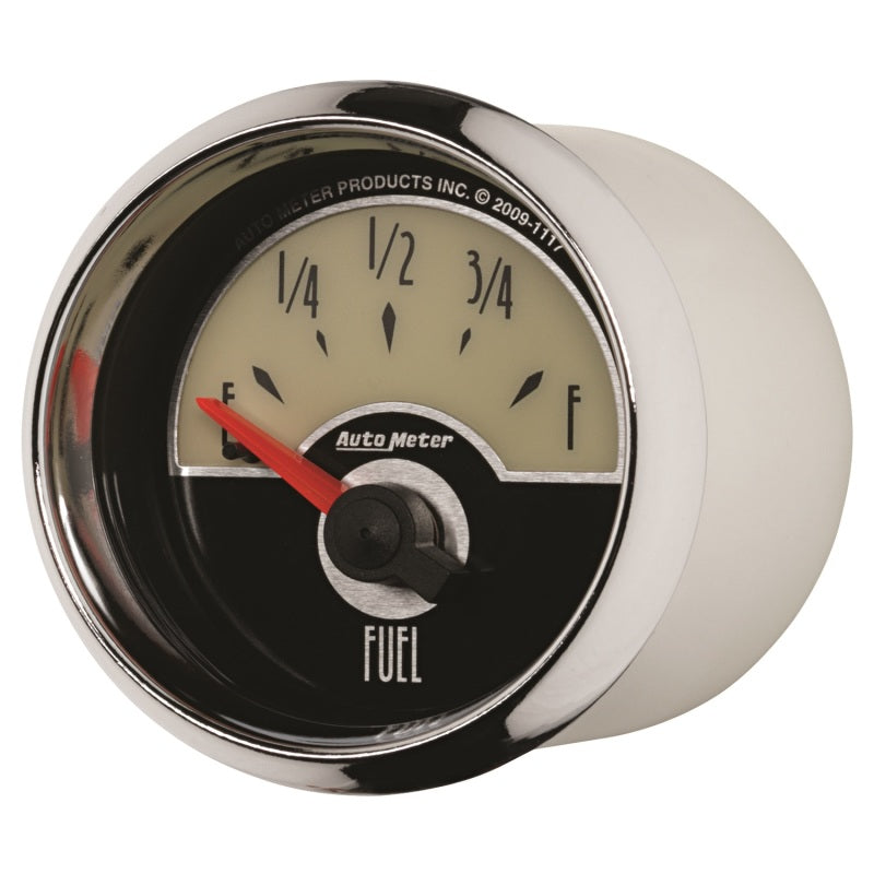 AutoMeter Gauge Fuel Level 2-1/16in. 240 Ohm(e) to 33 Ohm(f) Elec Cruiser 1117