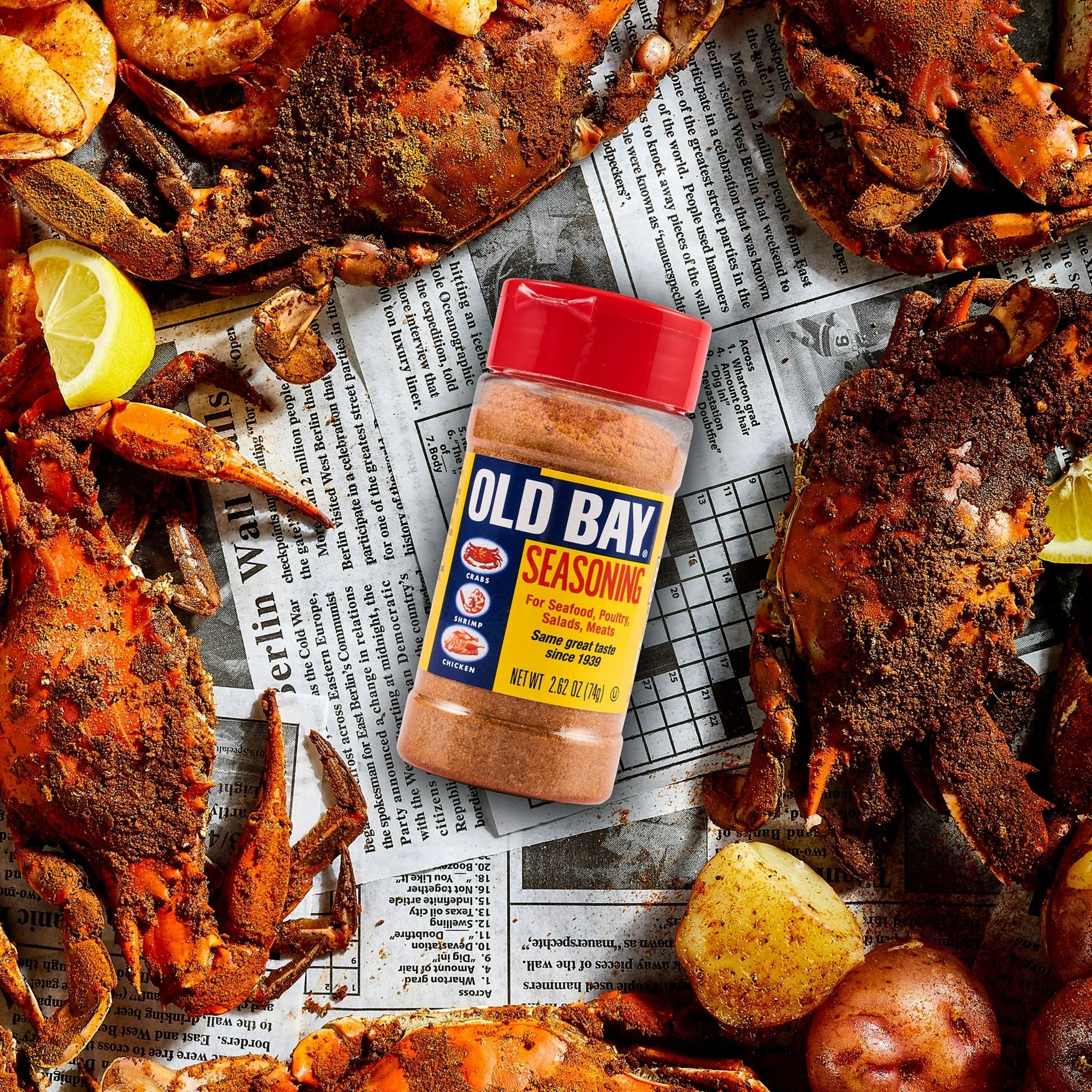 Old Bay Original Seasoning Shaker, 2.62 oz