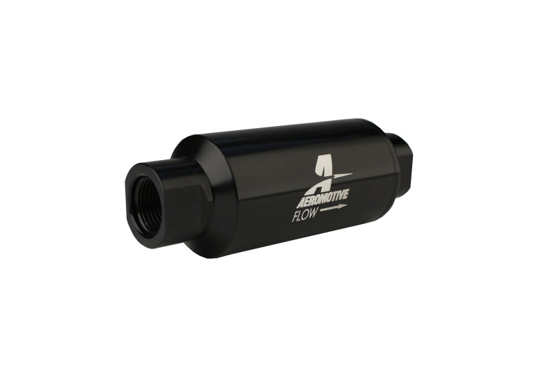 Aeromotive 100 Micron, ORB-10 Black Fuel Filter