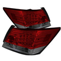 SPYDER Honda Accord 08-12 4DR LED Tail Lights Red Smoke ALT-YD-HA08-4D-LED-RS 5032652