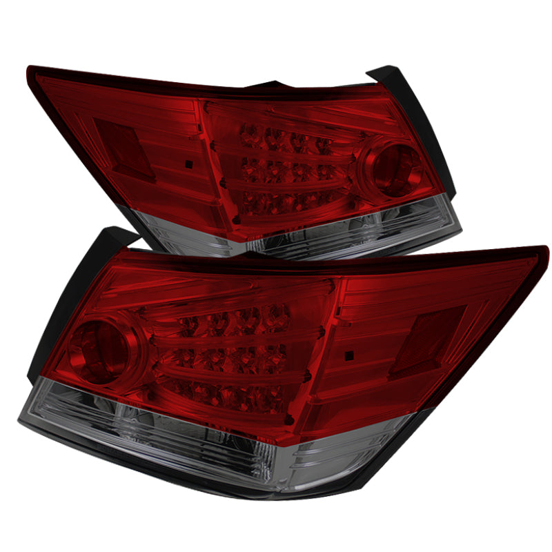 SPYDER Honda Accord 08-12 4DR LED Tail Lights Red Smoke ALT-YD-HA08-4D-LED-RS 5032652