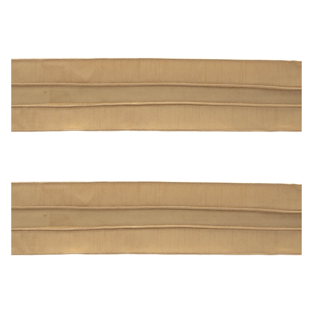 Gold Wired Ribbon (Set of 2)