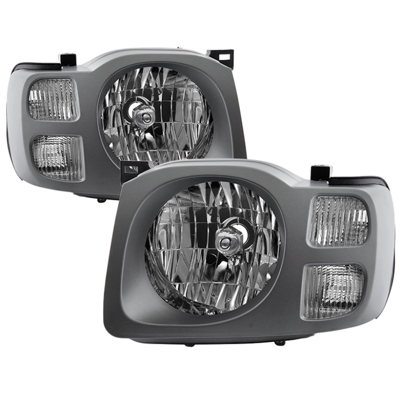 SPYDER xTune Nissan Xterra SE 02-04 OEM Style Headlights - Chrome HD-JH-NXT02-C 9035647