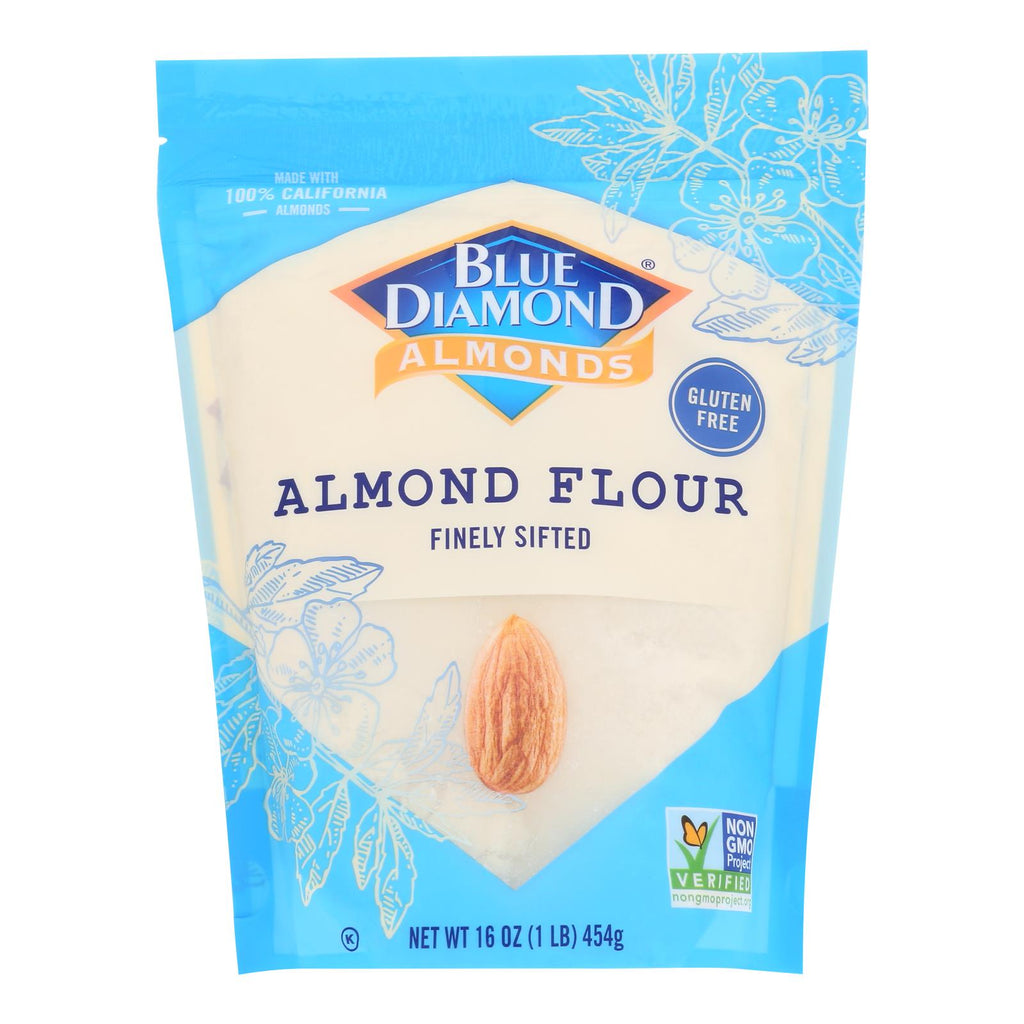 Blue Diamond Almond Flour (Pack of 4) 16 Oz
