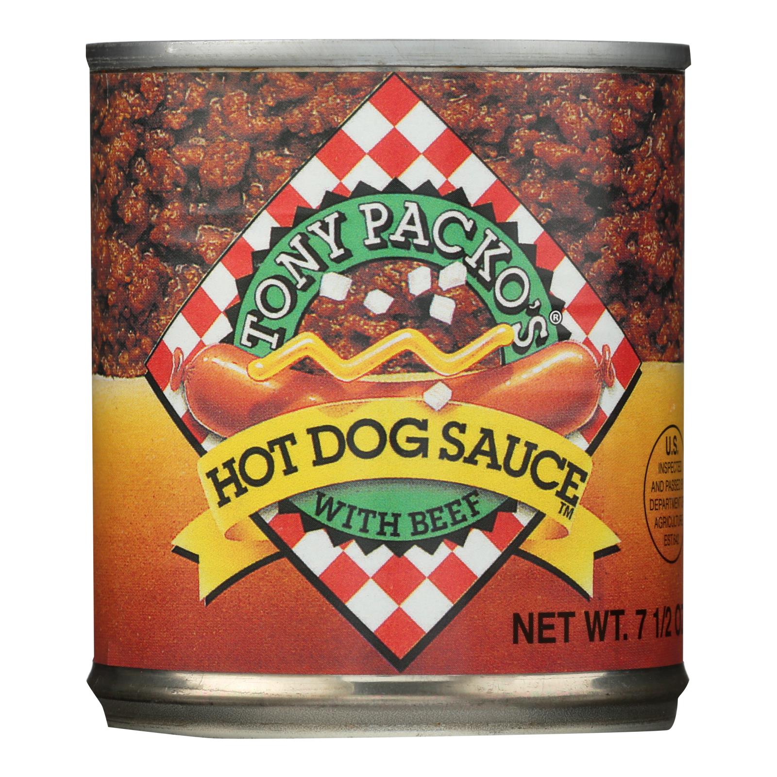 Tony Packo's Authentic Hungarian Beef Hot Dog Sauce (12-Pack 7.5 oz)