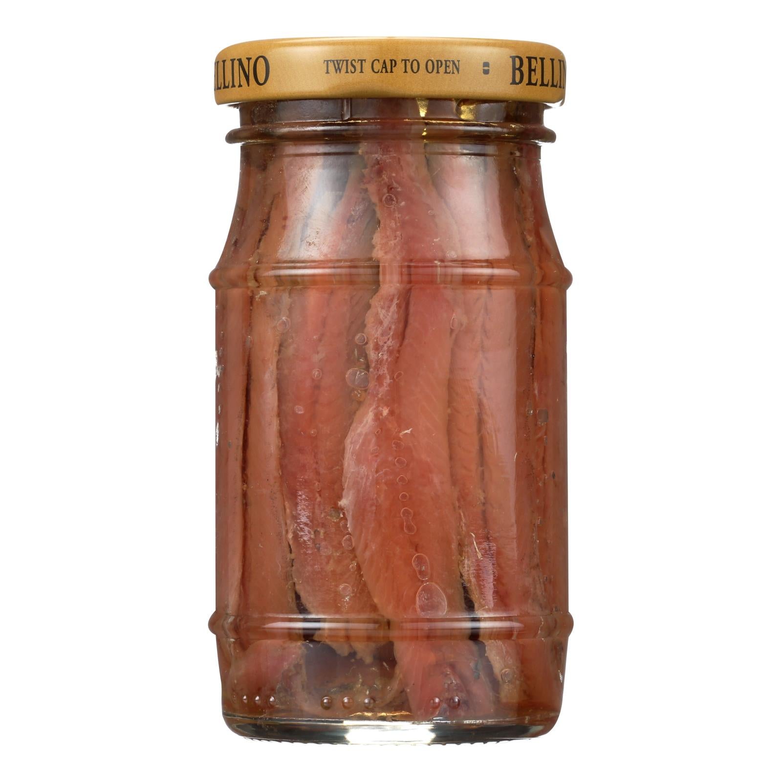 Bellino Anchovies in Oil, 4.25 Oz (Pack of 12)