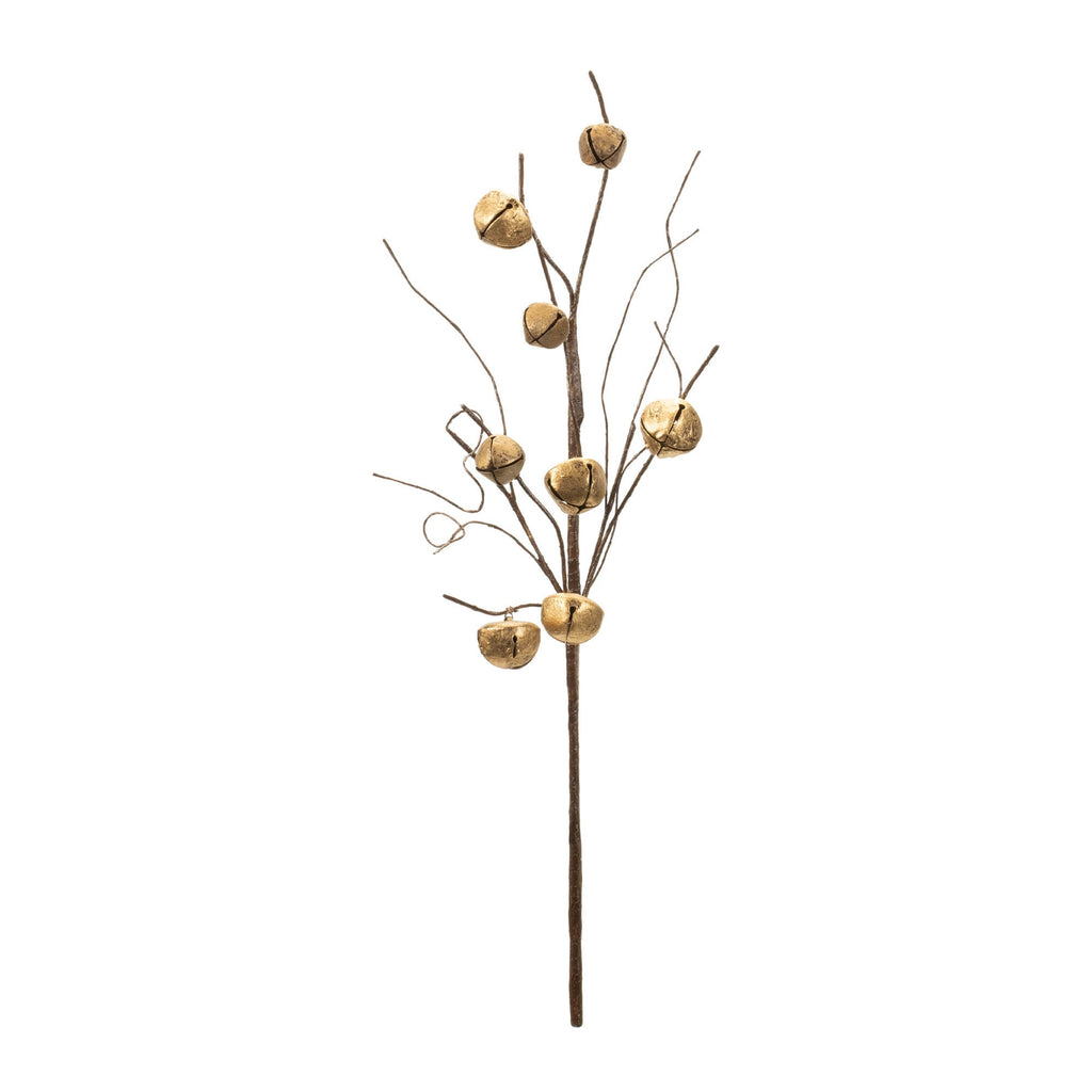 Sleigh Bell Twig Spray (Set of 6)