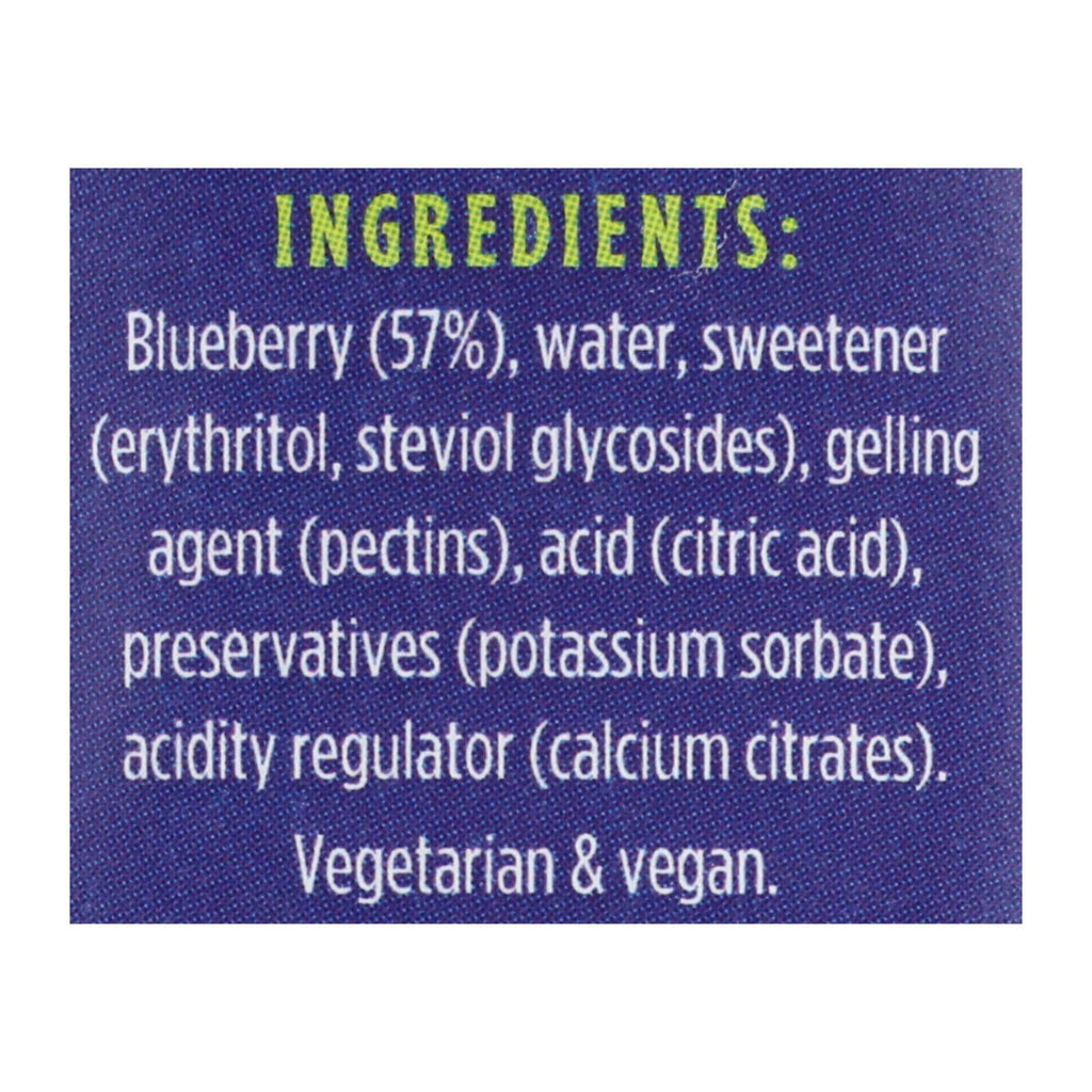 Good Good Blueberry No Sugar Jam, 6-Pack, 12 Oz.
