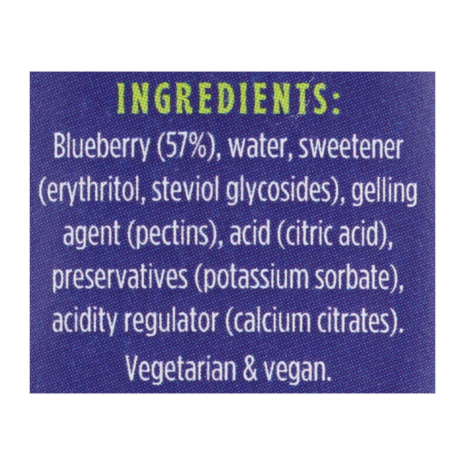 Good Good Blueberry No Sugar Jam, 6-Pack, 12 Oz.