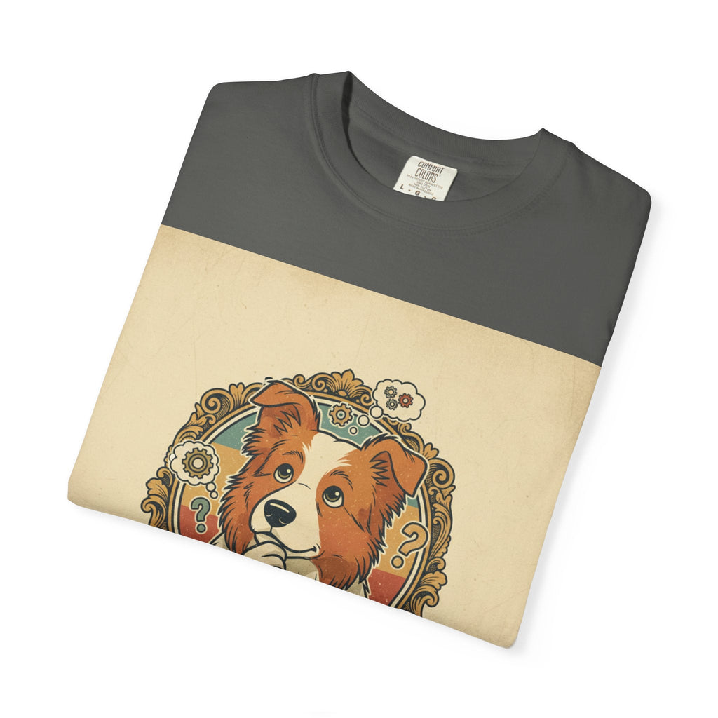 Overthinking Overrated Dog T-Shirt — Funny Dog Graphic Tee