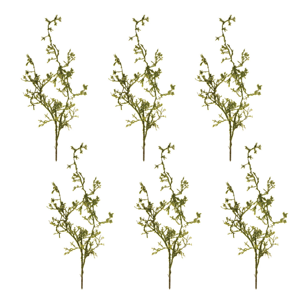 Mossy Twig Branch Vine (Set of 6)